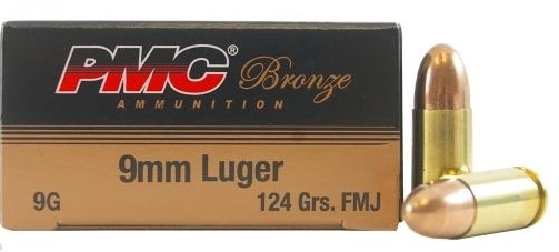 PMC BRZN 9MM 124GR FMJ 50 - Win Repeating Arms Promotion